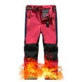 thumbnail image 4 of Toddler Snow Pants Baby Winter Clothes Boy Girls Snowsuit Ski Overalls Red 7-8 Years, 4 of 4
