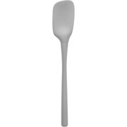 Tovolo Flex-Core Silicone Spoonula Nonstick Safe BPA-Free, Oyster Gray