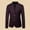 Wine, variant on jjayotai Mens Tops Clearance Men's Casual Lightweight Suit Stand Mandarin Collar Blazer Long Sleeve Button Down Jackets Sport Business Coat