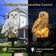thumbnail image 2 of Solar D Owl Garden Light Iluminación exterior impermeable Luz nocturna decorativa para el hogar y el jardín (Blanco) Kuyhfg Bienvenido a Kuyhfg, 2 of 5