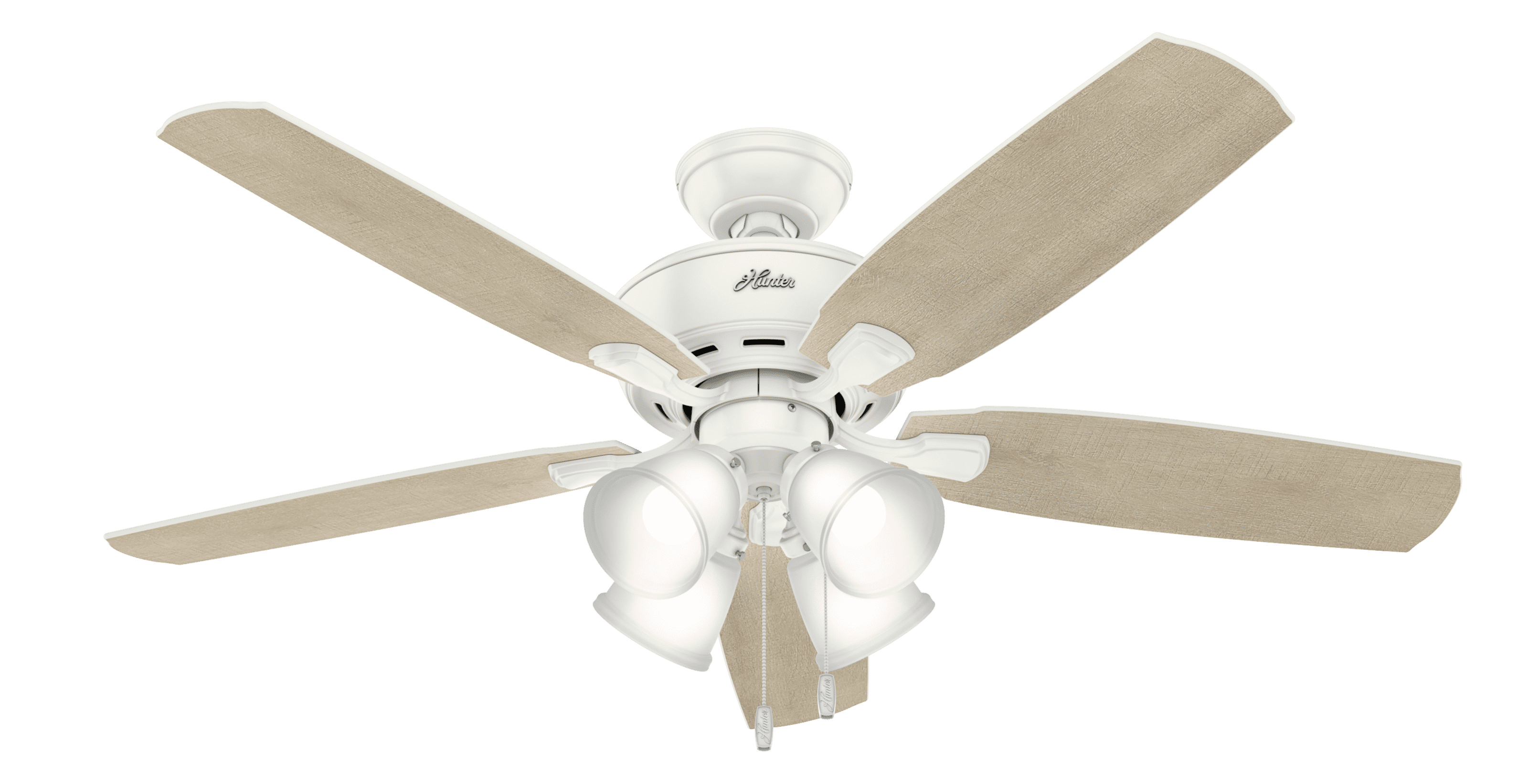 Details about   Hunter Fan 52 inch Contemporary Modern Brass Ceiling Fan with Light Kit & Remote