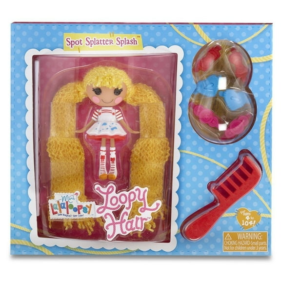 Mini Lalaloopsy Loopy Hair Doll - Spot Splatter Splash