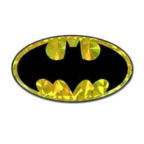 Elektroplate Batman Automotive Decal 3.75” x 2” | Premium Weatherproof DC Comic Sticker Decal for Cars, Trucks, Bikes, Laptops, and More