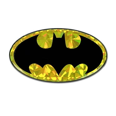 Elektroplate Batman Automotive Decal 3.75” x 2” | Premium Weatherproof DC Comic Sticker Decal for Cars, Trucks, Bikes, Laptops, and More