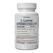 #1 L-Lysine by Superior Labs - 100% Pure, 500mg, 120 Vegetable Capsules - Made In USA, 100% Money Back Guarantee