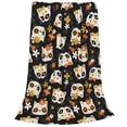 thumbnail image 2 of Sikiie Flower Fox Ultra-Soft Micro flannel Blanket Luxury All Seasons Warm Blanket for Bedding Sofa and Travel (4 sizes)-50"x40", 2 of 7