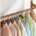 thumbnail image 4 of Closet Armables para Ropa 5 Niveles, Colgador de Pared con Estantes, Perchero para Zapatos, Abrigos, Espacio para Dormir, Sala (Marr&oacute;n), 4 of 6