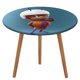 thumbnail image 1 of Hormiga Atómica-theme Fitted Round Tablecloths Elastic Edged Table Covers Waterproof Table Cloth for Kitchen Holiday Party Tables Decor 150cm, 1 of 6
