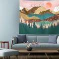 thumbnail image 4 of Wall Hanging Forest Blanket Beach Mat Natural Landscape Hang Blanket Multifunctional Hanging Mat, 4 of 9