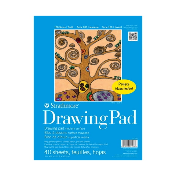 Strathmore Kids Drawing Paper Pad, 9 in x 12 in