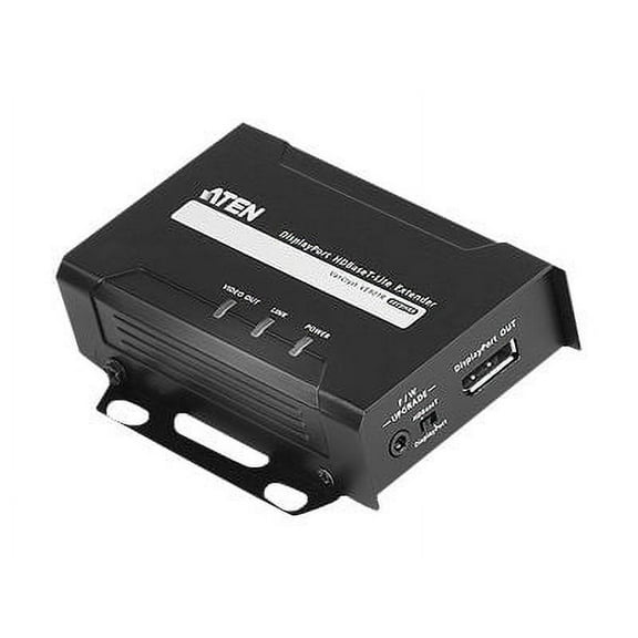 ATEN DisplayPort HDBaseT-Lite Receiver (4K@40m; 1080p@70m)-TAA Compliant - 1 Output Device - 229.66 ft Range - 1 - DisplayPort - 4K - 4096 x 2160 - Twisted Pair - Category 6a - Rack-mountable