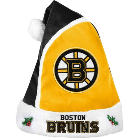 Forever Collectibles NHL 2015 Santa Hat, Boston Bruins