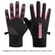 thumbnail image 3 of Guantes Para Correr En Clima Frío Guantes de invierno Bicicleta Warm Mittens Fleece TouchScreen (Black Pink), 3 of 6