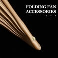 thumbnail image 4 of Shisuyan 8 Sets of Folding Fan Repair Kit Handheld Fan Shaft Replacement Parts Folding Fan Repairing Accessory Metal Shaft Rivets Fan Rivets, 4 of 9