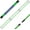 Green, variant on Golf Alignment Sticks 2 Pack,Upgraded 48" Collapsible Alignment Stick Golf Training Aid for Aiming, Putting, Swing Trainer, Golf Training Sticks with Clear Tube Case