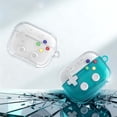 thumbnail image 4 of Birdeem AirPods 4 Case with Phone Stand, 3 in 1 Clear Protective Cover Fun Game Controller Design Kickstand for Hands-Free Video, 4 of 9