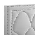 thumbnail image 5 of Modway Greta Performance Velvet Twin Headboard in Light Gray, 5 of 10