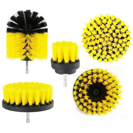 

Drill Brush Attachment Drill Brushes Attachment Scrubber Cleaning Kit for cleaning the car shower Tile wheels Carpet mortar Upholstery