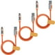 thumbnail image 1 of Cargador Tipo C VoltRush 2m 3 Pzas 120W USB Tipo C Naranja, 1 of 1