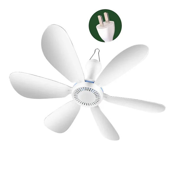 220v 20w Silent Ceiling Fan Mute Electric Hanging Fan With Switch For Room