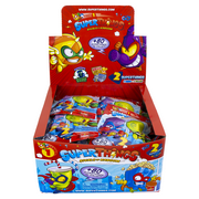 SuperThings Series 1 - Two Pack CDU by Goliath - Each CDU Contains 30 Two Pack Blind Bags - Each Blind Bag Contains 1 SuperHero, 1 SuperVillain and 1 Checklist.