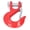 Red [cite: 21], variant on Nieyigj 3/8in Clevis Safety Hook Steel 18000lbs Limit Capacity Antirust for Port Off Road Rescue Lifting Black [cite: 11]