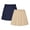 WMLB26S378-2PC, variant on 4-13 Little Big Girls Skort Khaki with Built-in Shorts School Uniform Twill Skirt Elastic Back Waist A Line with Pockets Scooter for Kids