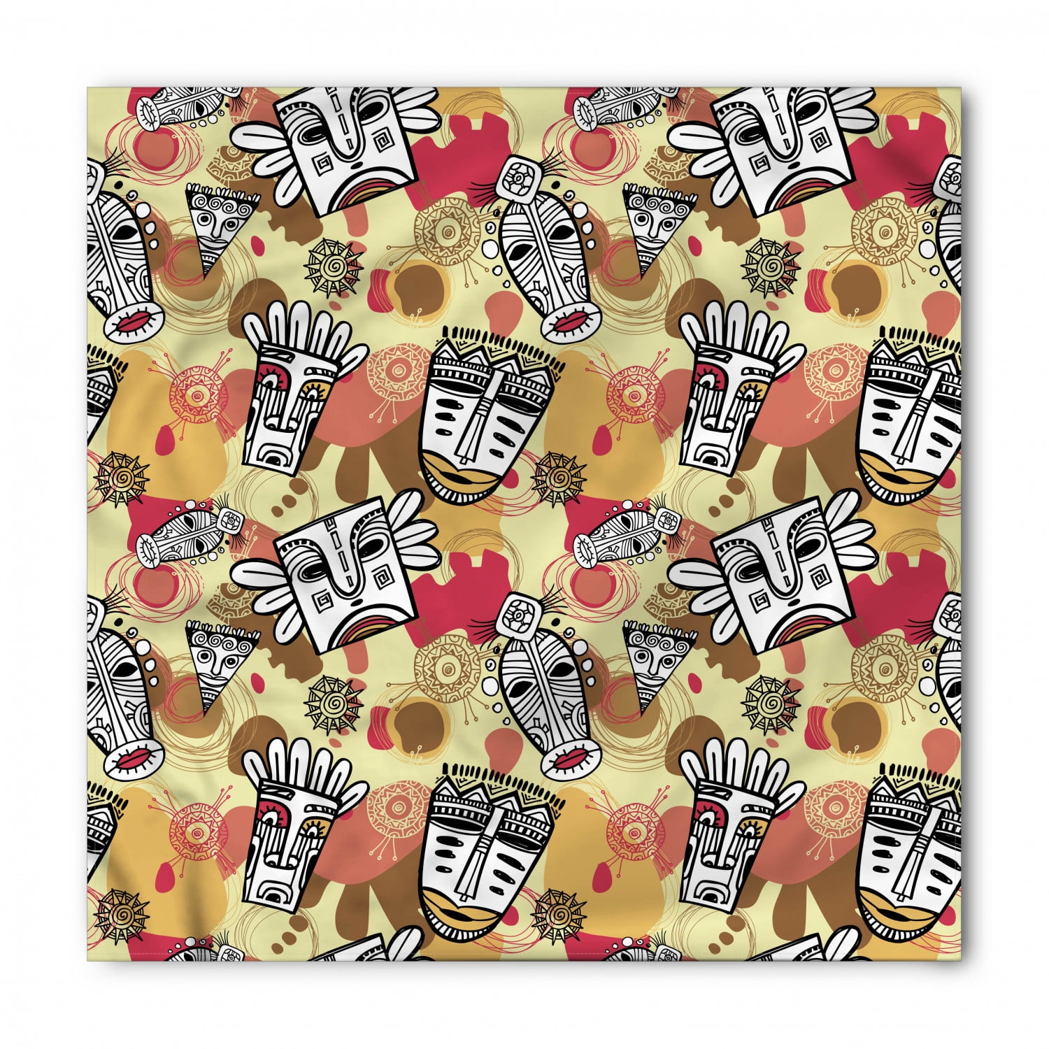Ambesonne Colorful Gym Bag Large Weekender Carry-on Roses on Skull Pattern