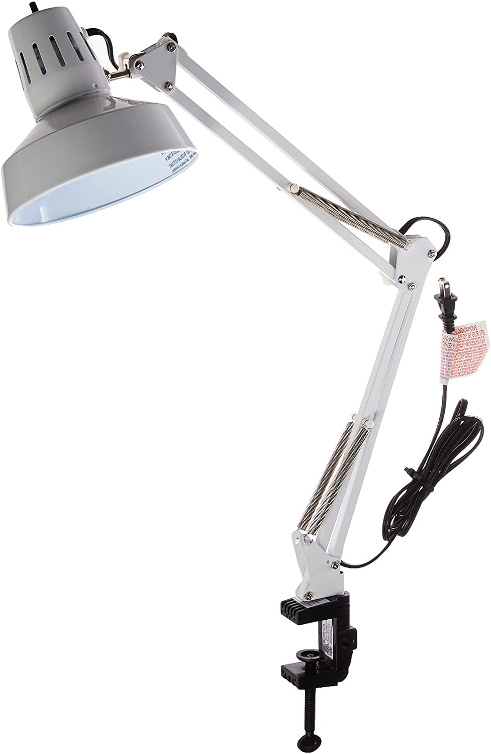 Swing Arm Drafting Table Desk Lamp, Adjustable Clamp Drafting Table Lamps