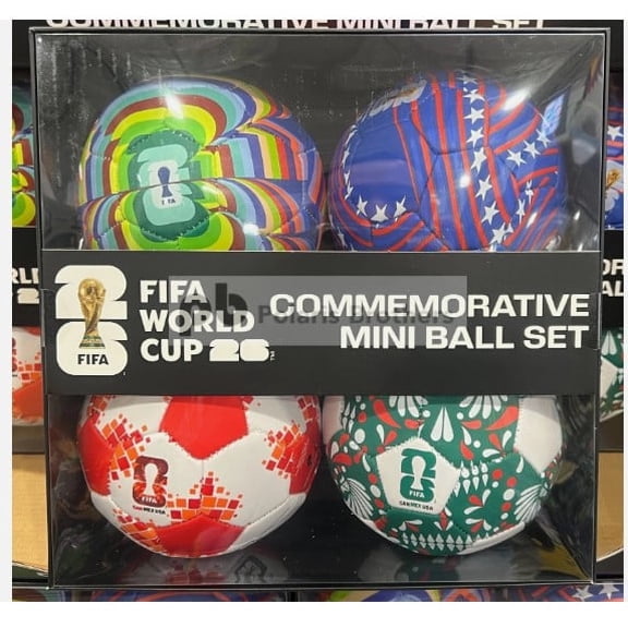 FIFA World Cup 26™ Commemorative Mini Ball Set (4-ball pack)