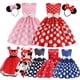 thumbnail image 2 of TureMinnie Cosplay Bowl Dress, Traje de dibujos animados, Vestidos de verano de manga corta, Vestido de fiesta de cumpleaños de bebé, Ropa para niños pequeños zhangmengya unisex, 2 of 2