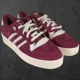 thumbnail image 2 of Adi-das IE7702 Rivalry Low Texas A&M Maroon White Suede Sneakers Low Top Men's 11, 2 of 6
