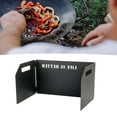 thumbnail image 4 of Camping Stove Wind Blocker, Folding Design Easy To Install Camping Stove Windscreen Practical Portable Sturdy  For Outdoor Cooking, 4 of 8