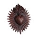 thumbnail image 5 of Placa de pared de los Sagrados Corazones, estatua gótica, decoración de resina, arte para el hogar, figura católica rojo, 5 of 9