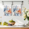 thumbnail image 3 of Orange Blue Starfish Coastal Kitchen Towels Set of 1, Summer Beach Eucalyptus Retro Absorbent Dish Towels for Kitchen, Microfiber Hand Towel, Quick Drying Tea Towel for Cleaning Decorative Dishcloths, 3 of 7