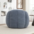 thumbnail image 5 of Bean Bag Chair with Filler, Bean Bag Sofa with Tufted Soft Stuffed Filling, Fluffy and Lazy Sofa, Comfy Cozy BeanBag Chairs with Memory Foam for Dorm, Apartment, Living Room, Light Blue, 5 of 9