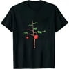 Valentine's Day Charlie Brown Tree T-Shirt with Peanuts