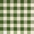 thumbnail image 5 of PowerSellerUSA French Door Curtain, Elegant Buffalo Plaid Curtains for Front Door, Classic Farmhouse Country Decor Plaid Gingham Checkered Design Door Curtains, 54" W x 40" L Single Panel, Green, 5 of 7