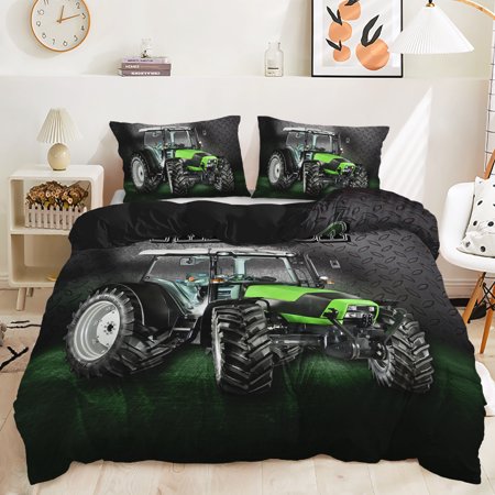 Hosima 3 Piece 3D Digital Printed Duvet Cover Full Size Bedroom Decorative Bedding Set,DEY19-King