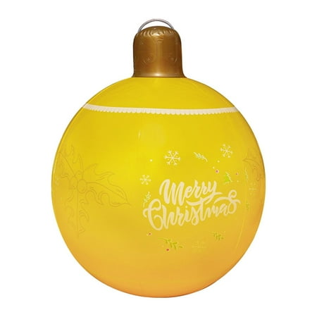 

Christmas Decorative Balls PVC Christmas Balls Home Outdoor Decorative Inflatable Balls