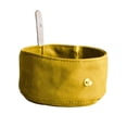 thumbnail image 2 of Cuenco Plegable para perros jinwen opciones multicolores cuenco extensible para perros plato para comer para mascotas Amarillo, 2 of 7