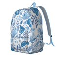 thumbnail image 2 of Whimsical Floral Pattern Backpack for School College Oversized Bookbag with Laptop Compartment Sturdy Unisex Backpack Gift for Commuting, 2 of 5
