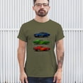 thumbnail image 4 of 1970 Road Legends Muscle Car T-shirt American Vintage Classic Men's Tee, 4 of 7