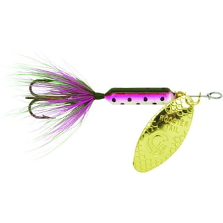Yakima Bait Wordens Original Rooster Tail Spinner Lure with Painted Blade,  Lime Chartreuse, 1/6-Ounce