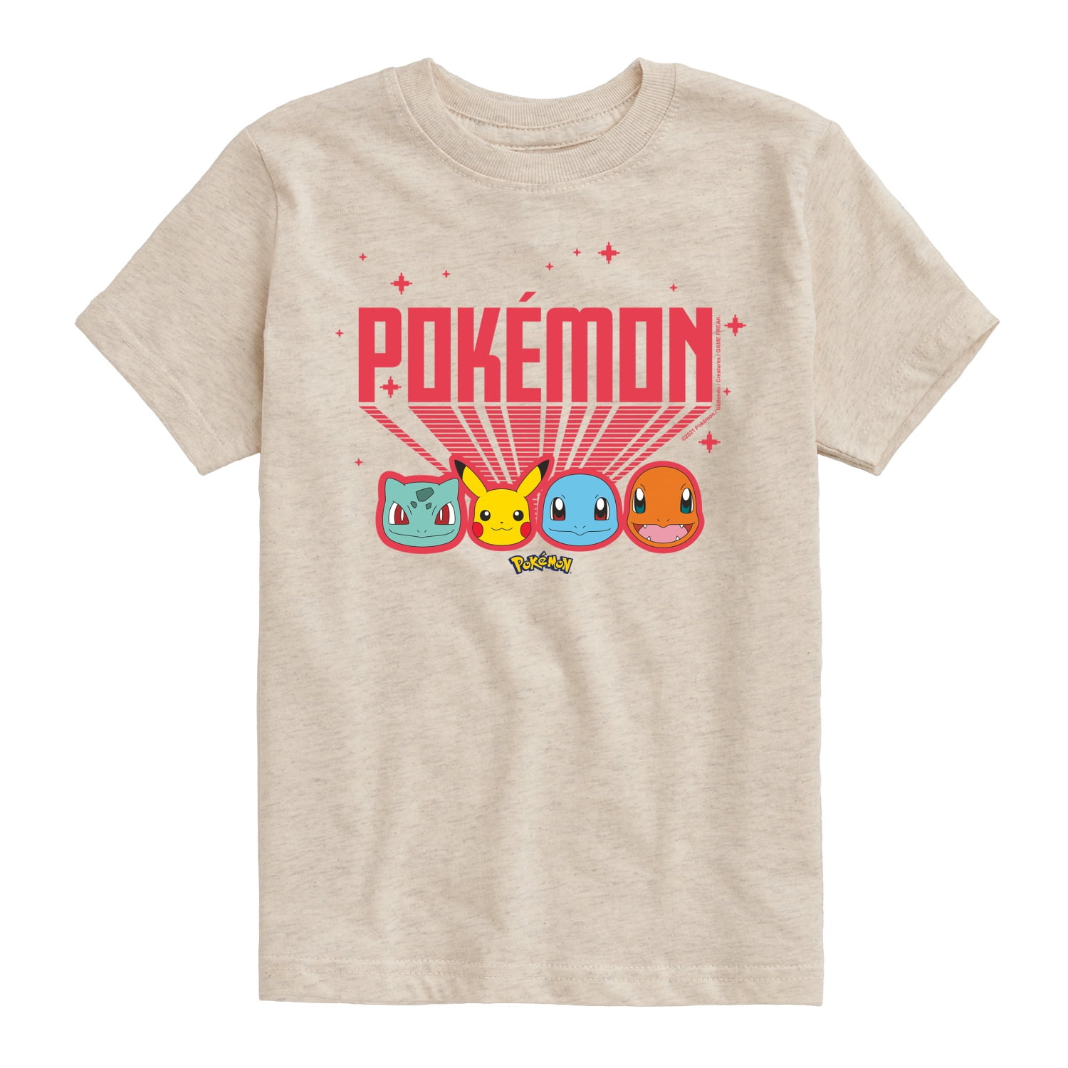 Pokemon - Retro Pokemon - Youth Short Sleeve Graphic T-Shirt