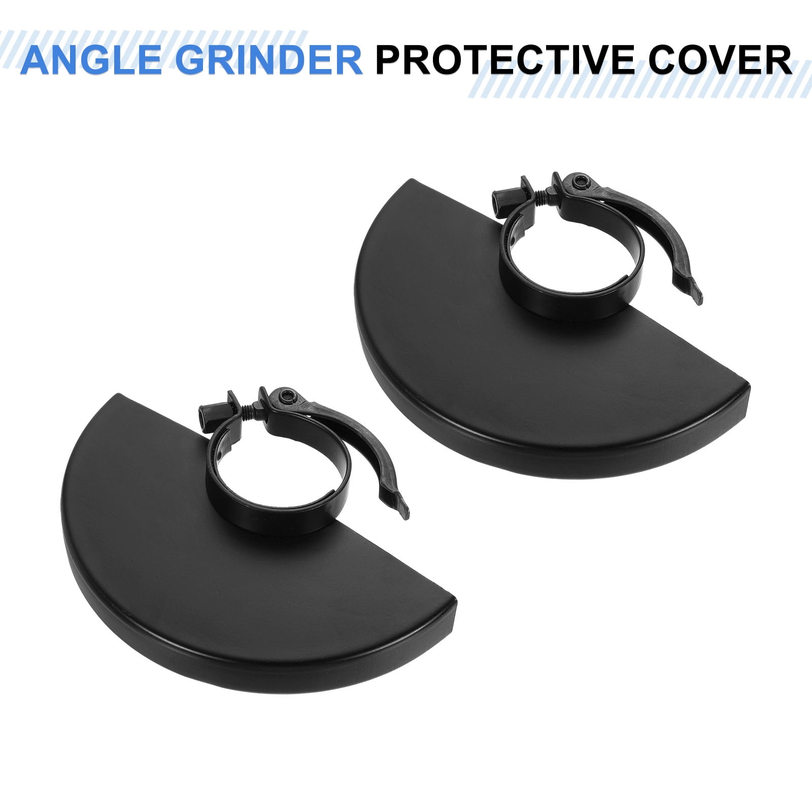 Uxcell 2pcs Grinder Guard 7" 200mm Dia Metal Adjustable Angle Grinder Protector Cover