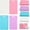 ALL- 4PCS, variant on 2026 NEW Erasable Badge Note – Reusable Silicone Badge Note – Portable Quick Note Taking Pad for Nurses Doctors and Healthcare Professionals (Purple)