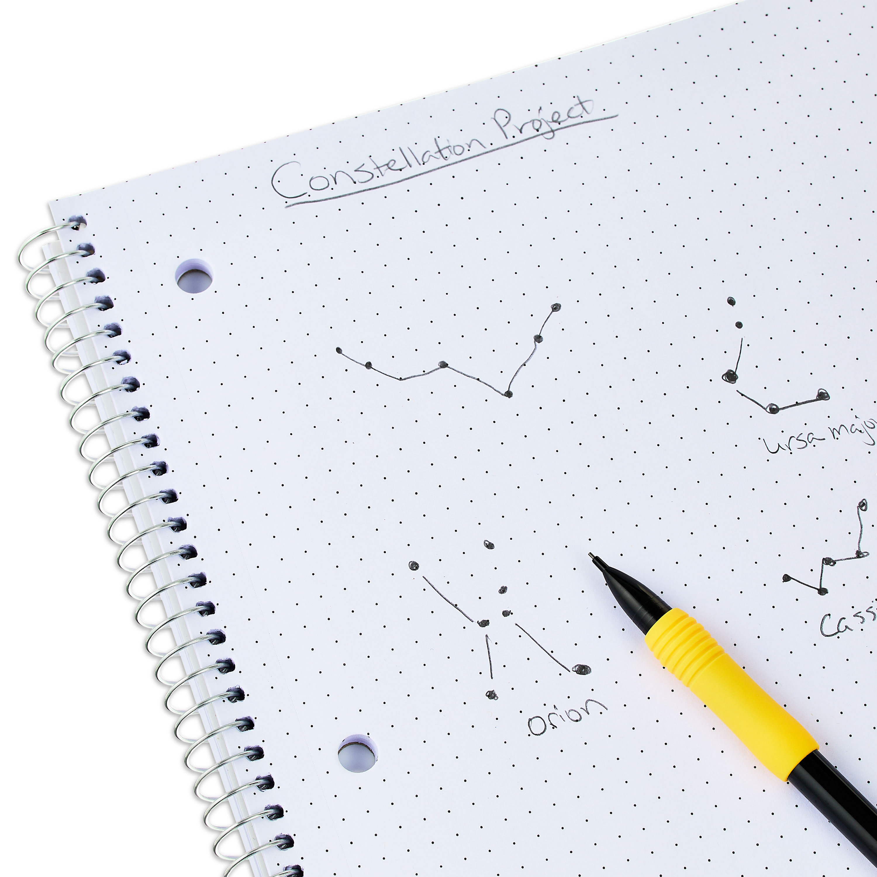 Cuaderno Pen+Gear de 1 materia con rayado de puntos, cubierta de polipropileno, encuadernación de espiral, 21.6 cm x 26.7 cm, 80 páginas 5