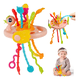 thumbnail image 2 of Juguete Actividad De Cuerda Sensorial Montessori Para Bebés Xtellar multicolor, 2 of 3