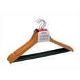 thumbnail image 1 of Home Basics WH00441 Wood Hanger Non-Slip Mah,, 1 of 1
